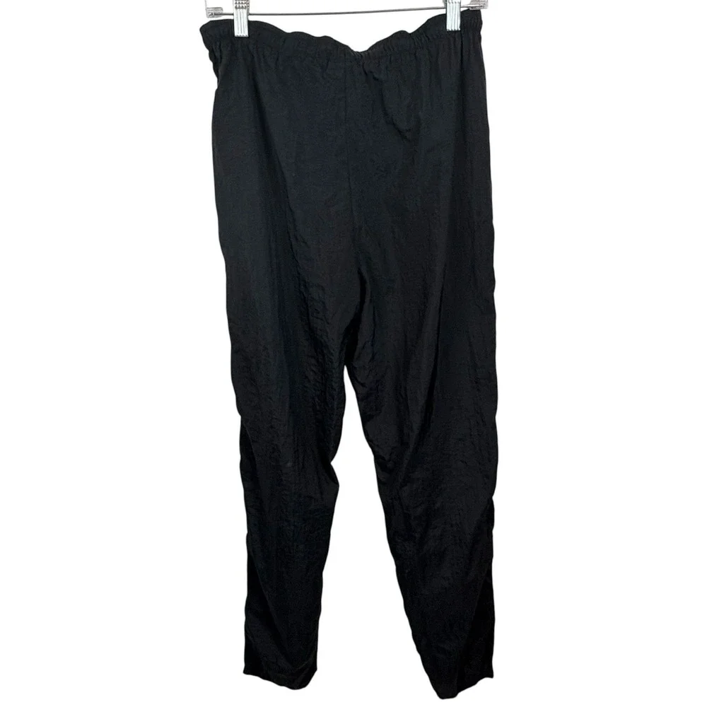 Vintage 90s Nike‎ Joggers Men's Black Windbreaker Nylon Size M